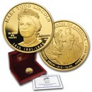 2010-W 1/2 oz Proof Gold Mary Todd Lincoln (w/Box & COA)