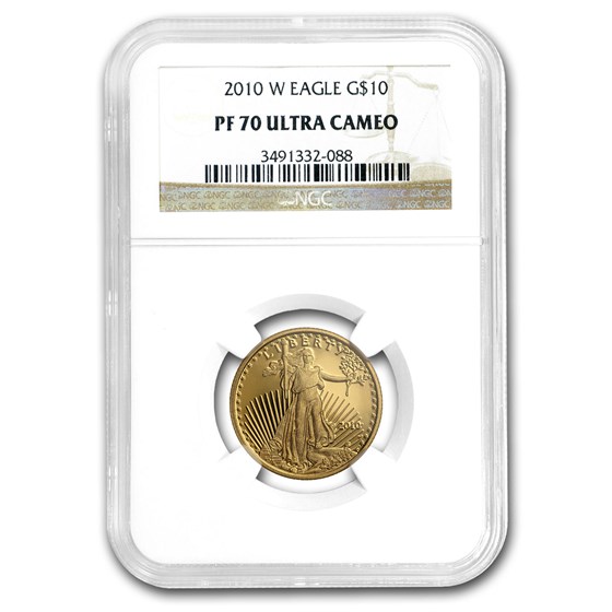 2010-W 1/4 oz Proof American Gold Eagle PF-70 UCAM NGC 2010-W 1/4 oz Proof American Gold Eagle PF-70 UCAM NGC