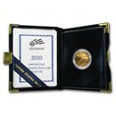 2010-W 1/4 oz Proof American Gold Eagle (w/Box & COA)
