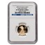 2010-W 1/4 oz Proof Gold Eagle PF-70 UCAM NGC (Early Releases)