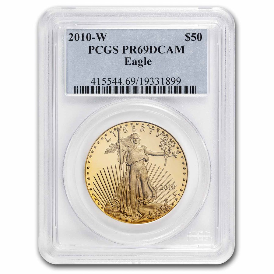 2010-W 1 oz Proof American Gold Eagle PR-69 PCGS