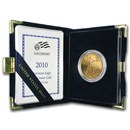 2010-W 1 oz Proof American Gold Eagle (w/Box & COA)