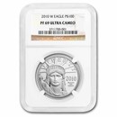 2010-W 1 oz Proof American Platinum Eagle PF-69 NGC