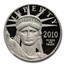 2010-W 1 oz Proof American Platinum Eagle PF-70 NGC (ER, Castle)