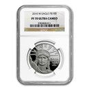 2010-W 1 oz Proof American Platinum Eagle PF-70 UCAM NGC
