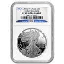 2010-W Proof American Silver Eagle PF-69 NGC (ER)