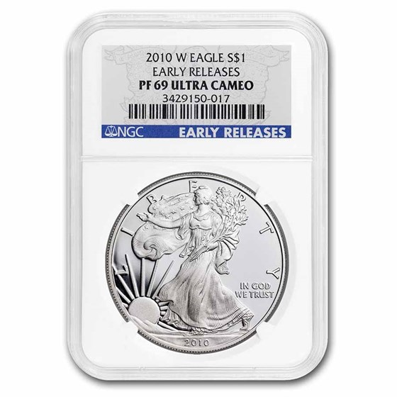 2010-W Proof American Silver Eagle PF-69 NGC
