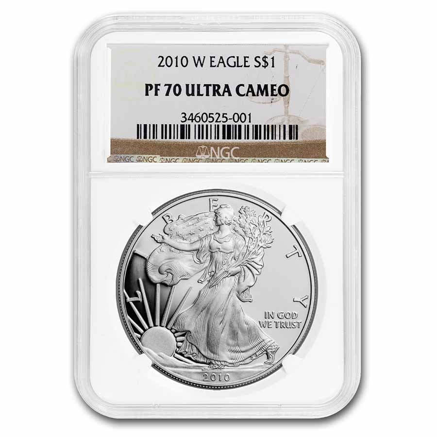 2010-W Proof American Silver Eagle PF-70 NGC