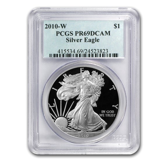 2010-W Proof American Silver Eagle PR-69 PCGS