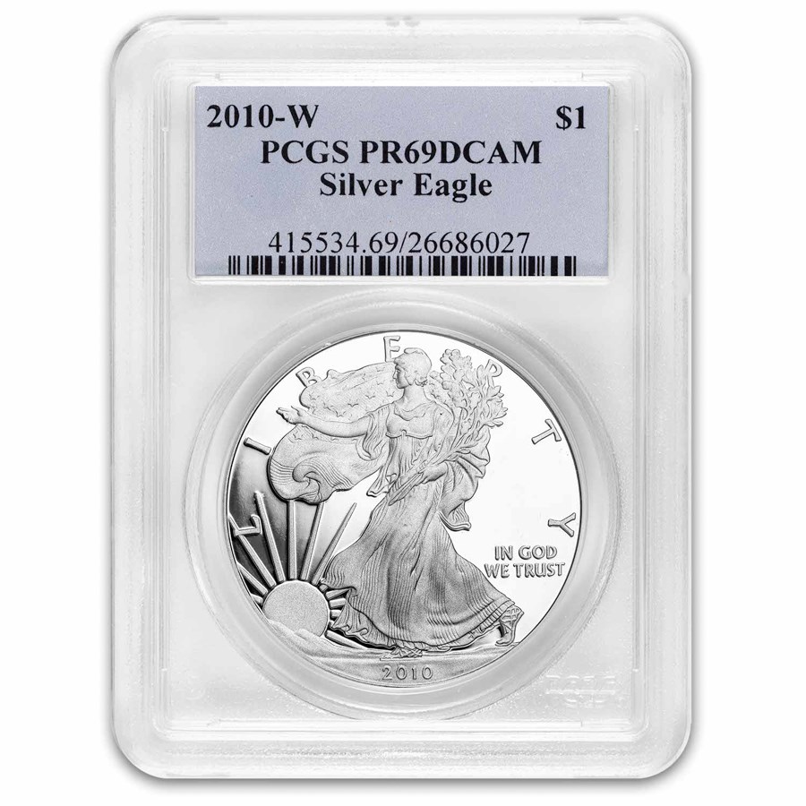 2010-W Proof American Silver Eagle PR-69 PCGS