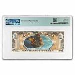 2011 $1.00 (E) Pirate Skull Swords CU-65 EPQ PMG (DIS#158)