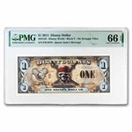 2011 $1.00 (E) Pirate Skull Swords CU-66 EPQ PMG (DIS#159)