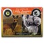 2011 1/2 Gram Gold Kangaroo & 1/10 oz Silver Koala ANA Chicago BU