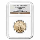 2011 1/2 oz American Gold Eagle MS-69 NGC