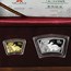 2011 1/2 oz Gold & 1 oz Silver Fan Year of the Rabbit (Box & COA)