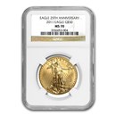 2011 1 oz American Gold Eagle MS-70 NGC