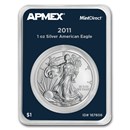 2011 1 oz American Silver Eagle (MintDirect® Single)