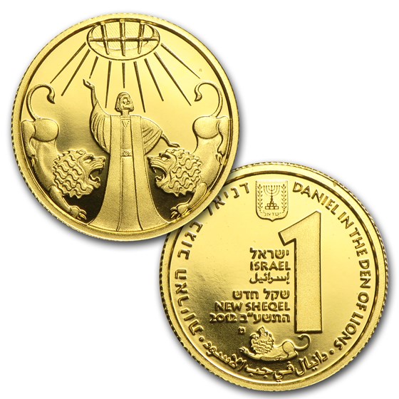 Buy 201113 Israel 3Coin Gold Biblical Art Series Proof Set APMEX