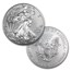2011 5-Coin American Silver Eagle Set (25th Anniv, w/Box & COA)