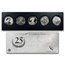 2011 5-Coin American Silver Eagle Set (25th Anniv, w/Box & COA)