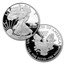 2011 5-Coin American Silver Eagle Set (25th Anniv, w/Box & COA)