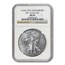 2011 5-Coin American Silver Eagle Set MS/PF-69 NGC (25th Ann)