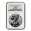 2011 5-Coin American Silver Eagle Set MS/PF-69 NGC (25th Ann)