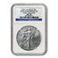 2011 5-Coin Silver Eagle Set MS/PF-70 NGC (ER, 25th Anniv)