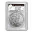 2011 5-Coin Silver Eagle Set MS/PR-69 PCGS (FS, 25th Ann. Label)