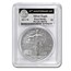 2011 5-Coin Silver Eagle Set MS/PR-70 PCGS (FS, 25th Anniv)