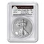2011 5-Coin Silver Eagle Set MS/PR-70 PCGS (FS, 25th Anniv)