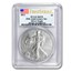 2011 5-Coin Silver Eagle Set MS/PR-70 PCGS (FS, 25th Anniv)