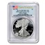 2011 5-Coin Silver Eagle Set MS/PR-70 PCGS (FS, 25th Anniv)