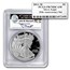 2011 5-Coin Silver Eagle Set MS/PR-70 PCGS (Mercanti, 25th Anniv)