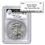 2011 5-Coin Silver Eagle Set MS/PR-70 PCGS (Mercanti, 25th Anniv)