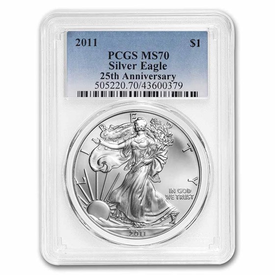 2011 American Silver Eagle MS-70 PCGS 2011 American Silver Eagle MS-70 PCGS