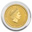 2011 Australia 1/10 oz Gold Lunar Rabbit BU (Abrasions)