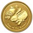 2011 Australia 1/10 oz Gold Lunar Rabbit BU (Series II)