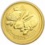 2011 Australia 1/20 oz Gold Lunar Rabbit BU (Series II)