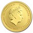 2011 Australia 1/20 oz Gold Lunar Rabbit BU (Series II)