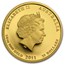 2011 Australia 1/4 oz Gold Lunar Rabbit Proof (Series II)