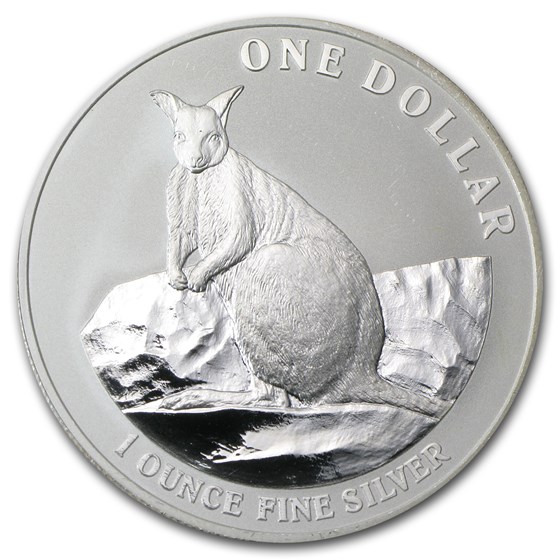 2011 Australia 1 oz Silver Kangaroo (Light Abrasions) 2011 Australia 1 oz Silver Kangaroo (Light Abrasions)
