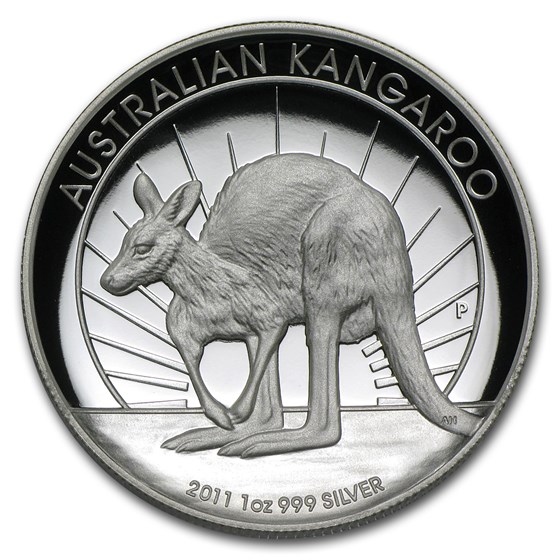 2011 Australia 1 oz Silver Kangaroo Proof (High Relief) 2011 Australia 1 oz Silver Kangaroo Proof (High Relief)