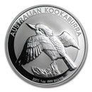 2011 Australia 1 oz Silver Kookaburra BU