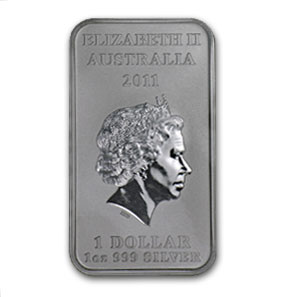 Buy 2011 Australia 1 oz Silver Platypus Dreaming BU (Rectangle