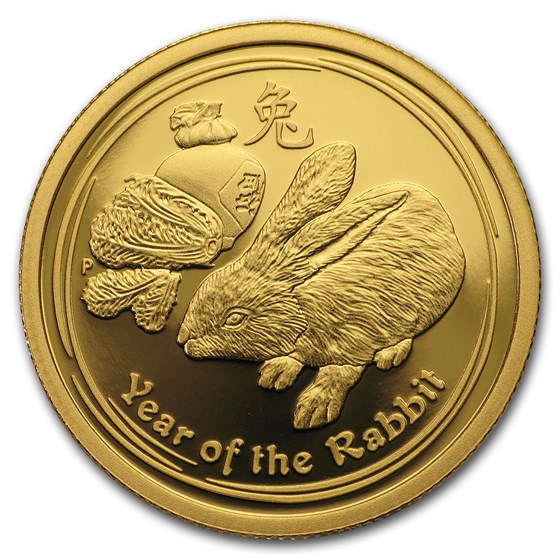 Buy 2011 Australia 3-Coin Gold Lunar Rabbit Proof Set (Series II) | APMEX