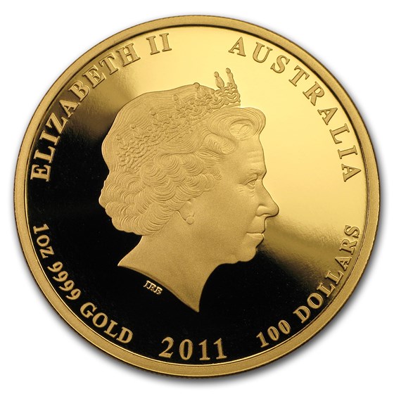 Buy 2011 Australia 3-Coin Gold Lunar Rabbit Proof Set (Series II) | APMEX