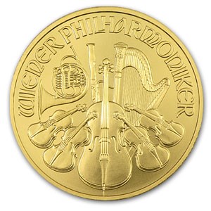 2011 Austria 1/4 oz Gold Philharmonic BU