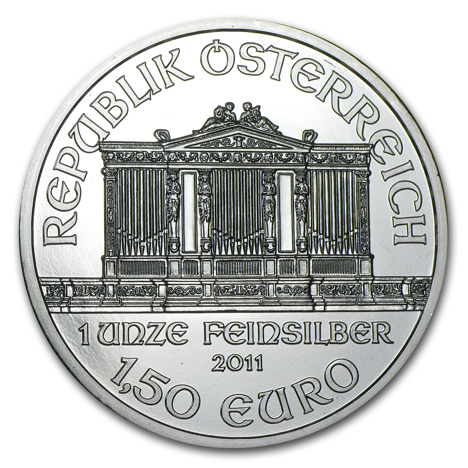 Buy 2011 Austria 1 oz Silver Philharmonic BU | APMEX