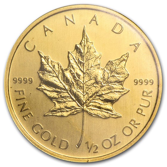 2011 Canada 1/2 oz Gold Maple Leaf BU 2011 Canada 1/2 oz Gold Maple Leaf BU